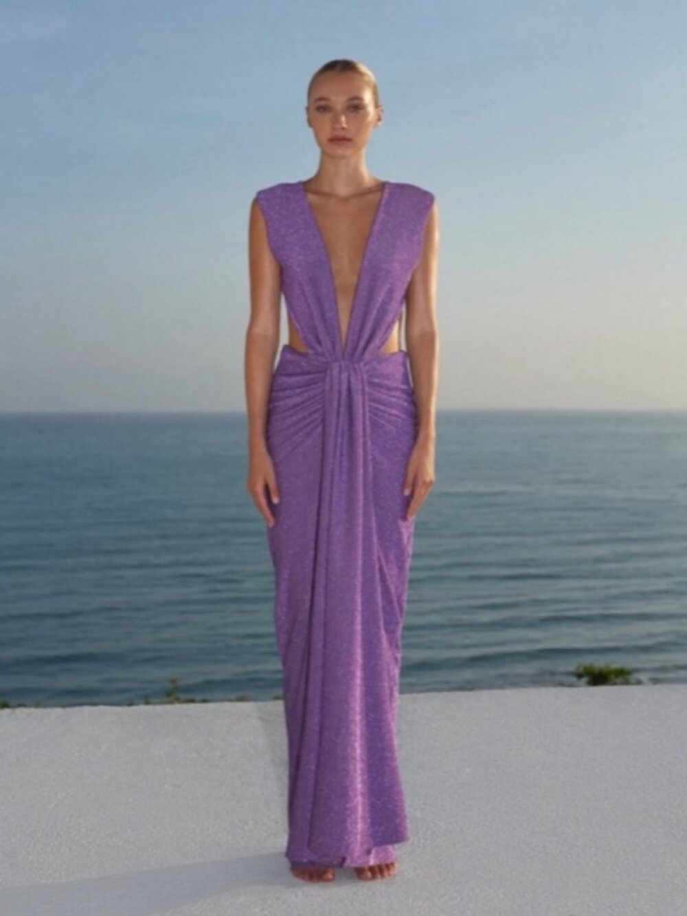 Baobob Purple Nia Dress